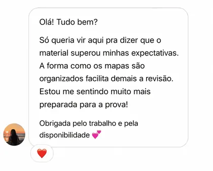 Depoimento sobre o material de mapas mentais