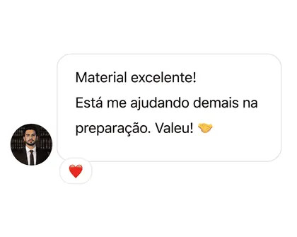 Prova social sobre experiência com o material